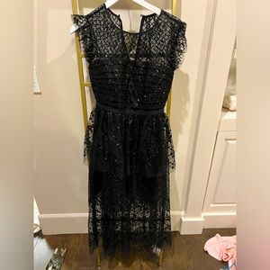 Self portrait Sequence dress